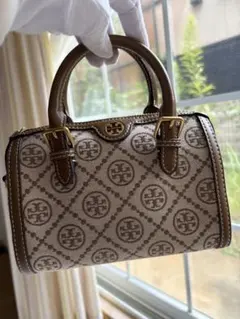 TORY BURCH トリーバーチ 2WAY ミニボストン モノグラム バッグのサムネイル