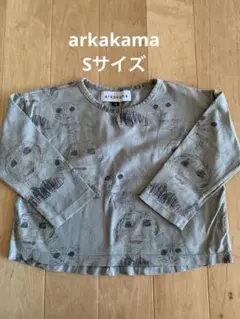 arkakama 長袖カットソー S 2-3y