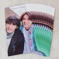 藤井流星・小瀧望↔7 MEN 侍 Myojo2023年9月号 厚紙カード