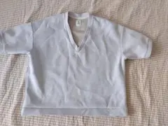 Adam et Rope Vネック スウェット 半袖のサムネイル