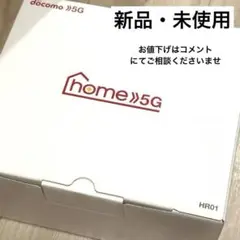 NTT docomo ドコモ HOME 5G HR01 本体 Wi-Fi
