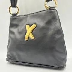 美品✨パロマピカソ ハンドバッグ 2way レザー ブラック ゴールド金具のサムネイル