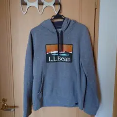 L.L.Bean グラフィック グレー フーディ S REG
