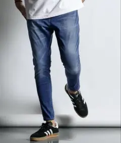 『ワンダーシェイプ』スキニーデニムパンツ