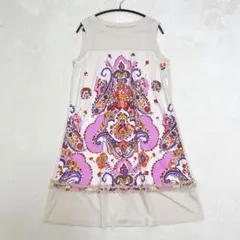 美品◆トクコプルミエヴォル　ノースリーブ　チュニック フリルのサムネイル