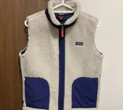 美品　patagonia レトロXl フリースベスト キッズ