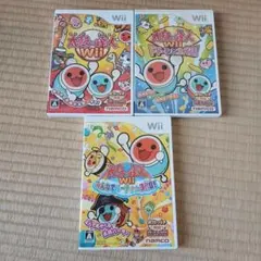 【お得】太鼓の達人　1.2.3代目　wii