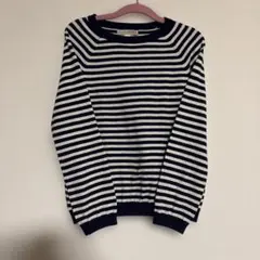 HUMAN WOMAN ストライプ長袖セーター サイズ2