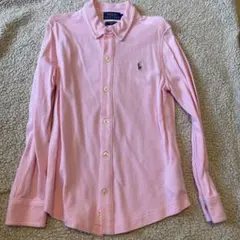 Polo Ralph Lauren ピンク長袖シャツ 130CM