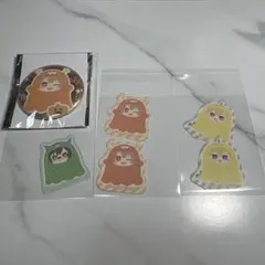 アイドリッシュセブン モフモフパレード 缶バッジ ステッカーセット