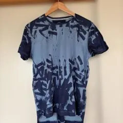 asics ランニングTシャツ グラフィック L