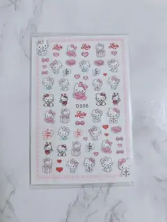 キティーちゃんネイルシール