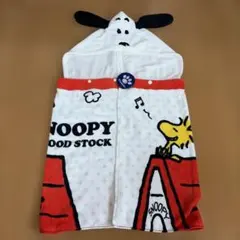 め〜♬プロフ必読！様スヌーピー フード付きタオル