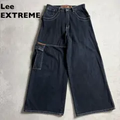 Mr Lee EXTREME スーパーバギー　デニムペインターパンツ