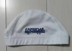 セントラル　スイミングキャップ　白　L　水泳帽