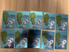 ワンピース カードゲーム ルフィ スイカ 10枚セット - メルカリ