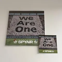 SPYAIR 会場限定CD We Are One ステッカー付き