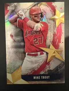 TOPPS MLB マイク・トラウト 桜パラレル - メルカリ