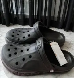Crocs クロックス サンダル 28cm ブラック+グレー