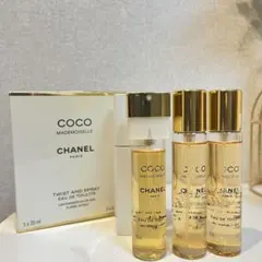 ココ マドモアゼル ツィスト&スプレイ オードゥ パルファム本体 リフィル 2本