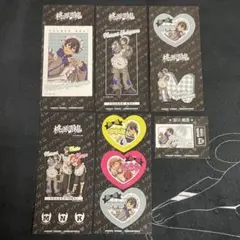 【匿名配送】桃源暗鬼 きゃらくたぶるステッカーズ 淀川 セット