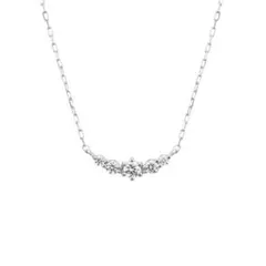 K10ホワイトゴールド ネックレス　4℃ ヨンドシー