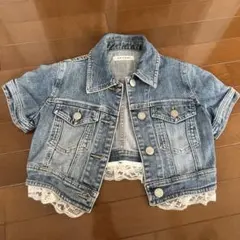 JAYROレース付きデニムショートジャケットのサムネイル