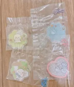 （新品未開封）ちいかわキャラシャカチャームグミキーホルダー　4つセット