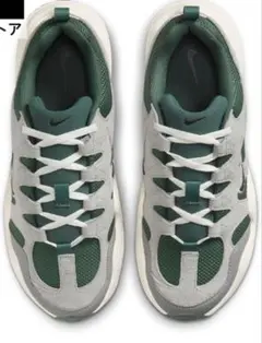Nike スニーカー グレー/グリーン　24cm