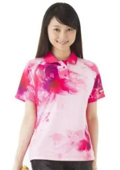 JUIC/ジュウイック★リリー★Ｍ★ピンク★日本卓球協会公認レディース用ウェア