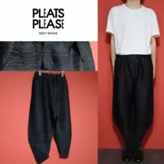PLEATS PLEASE サルエルパンツ PLEATS PLEASE サルエルパンツ カーキ - メルカリ
