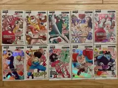 ワンピースONEPIECE ROUND1 10枚全種類 コンプリートセット ワンピースONEPIECE ROUND1 10枚セット全種類 コンプリートセット