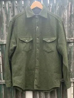 Swanndri スワンドリ ウール オリーブグリーン シャツL