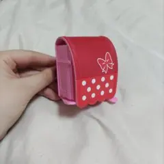 ミニリュック型キーホルダー 赤とピンク