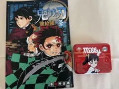 鬼滅の刃 塗絵帳 壱 ミルキー缶セット
