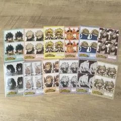 僕のヒーローアカデミア ヒロアカ 証明写真 ステッカー　コンプリート