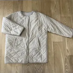 【美品】値下げ中☆レクタングル　リバーシブル　ボア・キルティングコート