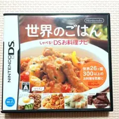 Nintendo DS 世界のごはん しゃべる!DSお料理ナビ