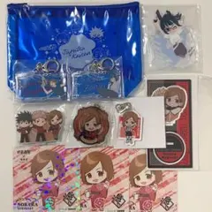 【呪術廻戦】釘崎野薔薇 禪院真希 ネームキーチェーン クリアポーチ