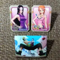 ONE PIECE ピンバッジ ナミ ＆ ハンコックセット