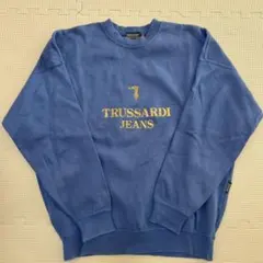TRUSSARDI JEANS トレーナー Mサイズ 青