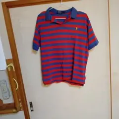 Polo by Ralph Lauren ストライプ ポロシャツ XL