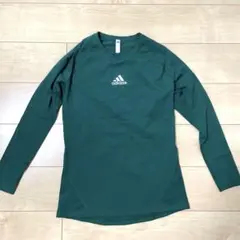 adidas コンプレッションシャツ　緑