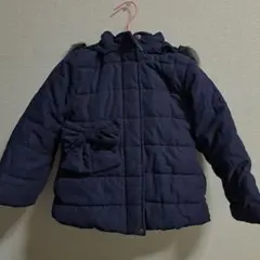 GREEN LABEL RELAXING ネイビー 中綿コート 115cm