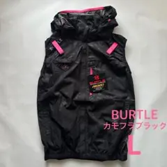 XL】BURTLE バートル 空調服 長袖 カモフラブラック ピンク - メルカリ