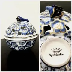 時代 香呂 Royal Porcelair 金彩多花紋 陶器