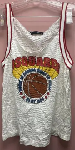 ディースクエアード　メッシュバスケットタンクトップ　完売品　Y2K 2026年最新】DSQUARED2 レディース タンクトップの人気アイテム