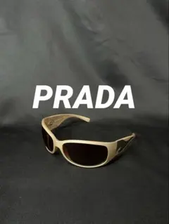 PRADA SPR07C Y2K Cyber Shield Sunglasses - メルカリ