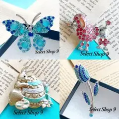 動物アニマル蝶犬シルバーゴールドヴィンテージビンテージレトロアンティークブローチ