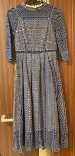 レースワンピース　結婚式ドレス